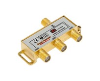 REXANT (0561021) ДЕЛИТЕЛЬ ТВ Х 3 + 4ШТ. F REXANT (0561021) ДЕЛИТЕЛЬ ТВ Х 3 + 4ШТ. F