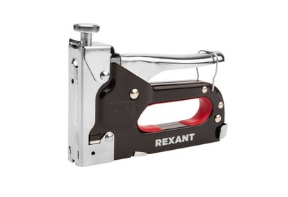 REXANT (125403) СТЕПЛЕР МЕБЕЛЬНЫЙ МЕТАЛЛИЧЕСКИЙ СО ВСТАВКАМИ 3 В 1