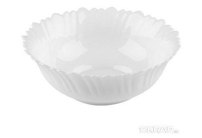 MALLONY Салатник Dolche Vita, объем 700 мл, опаловое стекло, цвет  белый