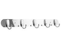 BRIMIX 575 Крючок для полотенца на планке 5шт BRIMIX 575 Крючок для полотенца на планке 5шт