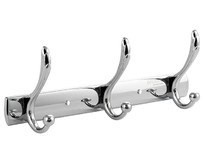 BRIMIX 563 Крючок для полотенца на планке 3шт усиленный (3) BRIMIX 563 Крючок для полотенца на планке 3шт усиленный (3)