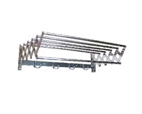 САНАКС 1055 Полка для полотенца раздвижнаягармонь нержавейка/хром САНАКС 1055 Полка для полотенца раздвижнаягармонь нержавейка/хром