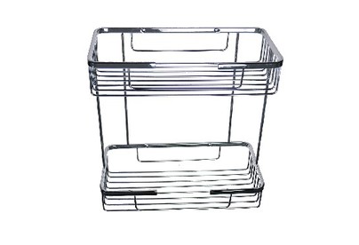 САНАКС 75032 Полочка прямоугольная двойная САНАКС 75032 Полочка прямоугольная двойная