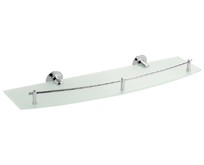 BRIMIX 4587 Полка под зеркало стеклянная с бортом BRIMIX 4587 Полка под зеркало стеклянная с бортом