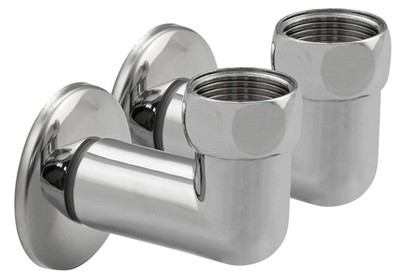 САНАКС 138 хромированная угловая 1х3/4 (пара)