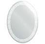 САНАКС 405806 Зеркало с матированным рисунком овальное 600х800мм
