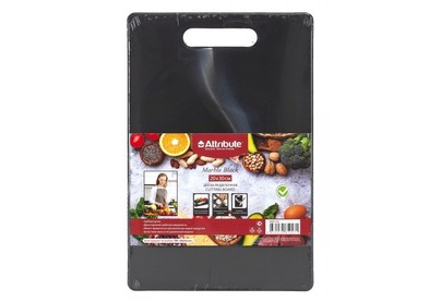 ATTRIBUTE ABX145 Доска разделочная MARBLE Black 20х30