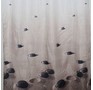 САНАКС 0106 Штора с рисункомКАМНИ НА ПЕСКЕ, в ванную комнату, без колец полиэстэр