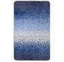 САНАКС 02212 Коврик в ванную SILVER одинарный синий ПЕРЕХОД 50х80 см 100% полиэстер