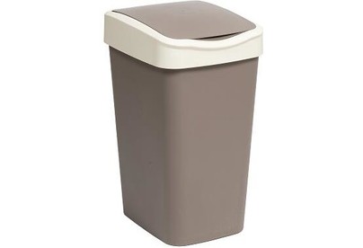 VIOLET Tandem Ведро для мусора 10л (шоколад/слон.кость) 841022