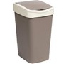 VIOLET Tandem Ведро для мусора 10л (шоколад/слон.кость) 841022