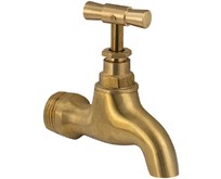 МАК 2311 Кран латунный 1/2 манжетный для бочки