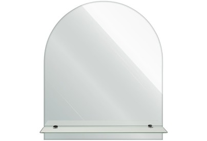 САНАКС 40172 Зеркало закруглённое, с полкой , 500х600 мм, полка 500 мм АРКА