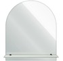 САНАКС 40172 Зеркало закруглённое, с полкой , 500х600 мм, полка 500 мм АРКА
