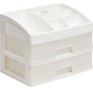 VIOLET для косметики 2 ящика (белый/перламутр) 330206