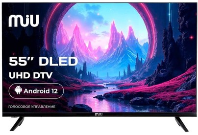 MIU U55ASP100SV SMART TV безрамочный