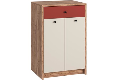 МЕБЕЛЬКОМПЛЕКС JAM Комод 1Я Дуб крафт табачный/Сатин/Терракот