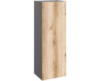 МЕБЕЛЬКОМПЛЕКС ЙОРК Пенал навесной Серый шифер/Дуб Делано