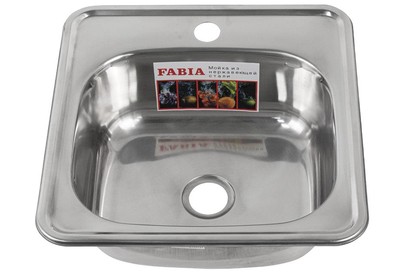 FABIA 62182 Мойка врезная 38х38 0,8 мм
