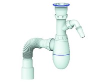 UNICORN В320V  сифон для мойки с прикручивающимся выпуском