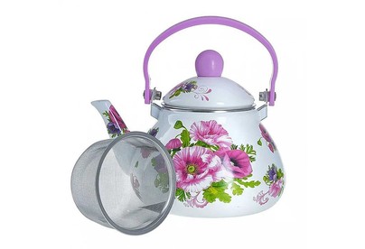 METALLONI EM131X1/14 Чайник эмалированный 1,3л