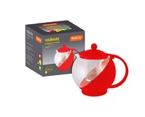 MALLONY Чайник заварочный VARIATO, объем: 1,2 л, пластик корпус, фильтр из нерж стали, цвета в ассорт. (910103)