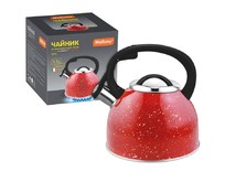 MALLONY Чайник из нерж стали со свистком 