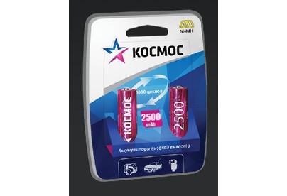 КОСМОС KOCR6NIMH2500MAH2BL КОСМОС KOCR6NIMH2500MAH2BL