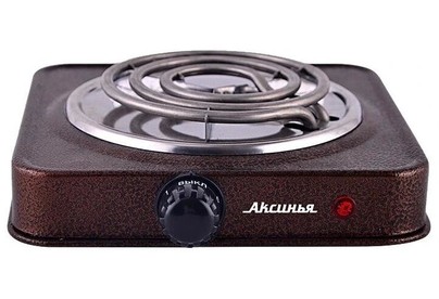 АКСИНЬЯ КС005 электрическая коричневый однокомфорочная
