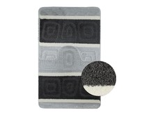 САНАКС 00211 SILVER Коврик в ванную двойной ЧЁРНЫЙ 60х100+50х60 см 100% полиэстер САНАКС 00211 SILVER Коврик в ванную двойной ЧЁРНЫЙ 60х100+50х60 см 100% полиэстер