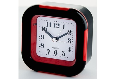 DELTA DT80015 Будильник 9.2*4.4*9.4 см (красный)