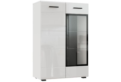 НКМЕБЕЛЬ GLOSS комод КМВ80 Белый/Белый глянец 71373136 (3 кор.)