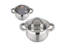 MALLONY Кастрюля Felicita, объем 2 л, из нерж стали с крышкой (009386)