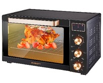 KRAFT KFMO 3506 KGLB (черный/золото) с дисплеем