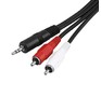 5BITES AC35J2R020M AUDIO / 3.5 JACK M / 2*RCA M / STEREO / 2M