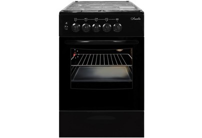 ЛЫСЬВА ГП 400 М2С2у черная, со стеклянной крышкой