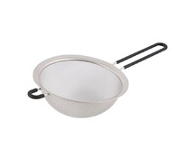 MALLONY Ситодуршлаг SETACСIO, диам. 18 см (нерж. сталь, силикон.рукоятка) (985528)