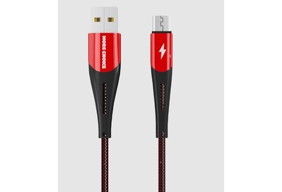 MORE CHOICE (4627151198118) K41Sm USB (m)microUSB (m), ч/красный, 1.0м