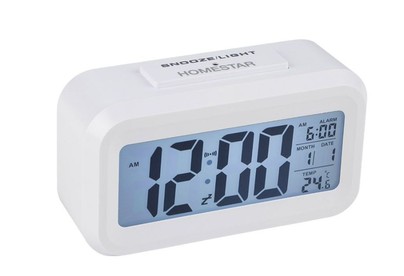 HOMESTAR Часы электронные HOMESTAR HS0110 белые 104307