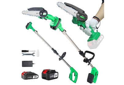 ZITREK GreenSaw 20 Plus (20В, LiIon аккум. 2шт.  1x1,5Ач + 1x3,0Ач) 0821856