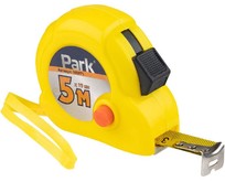 PARK Рулетка с двумя фиксаторами, пластиковый корпус, 5мх19 мм (105971)