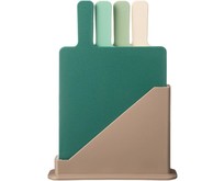 AGNESS 671506 ЗЕЛЕНЫЙ на подставке 24*7.8*17см (4 предмета)