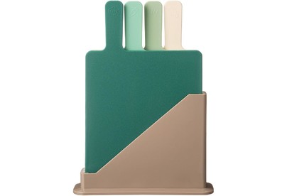 AGNESS 671506 ЗЕЛЕНЫЙ на подставке 24*7.8*17см (4 предмета)