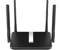 CUDY LT500 AC1200 4 антенны Black