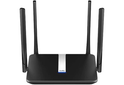 CUDY LT500 AC1200 4 антенны Black