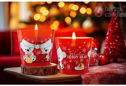 BARTEK Зимний Плюшевый мишка (Winter Teddy Bear) 115гр в стакане