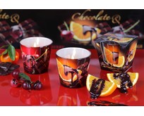 BARTEK Фрукты в шоколаде (CHOKOLATE) (90*75) в стакане