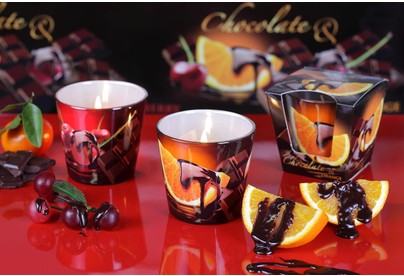 BARTEK Фрукты в шоколаде (CHOKOLATE) (90*75) в стакане