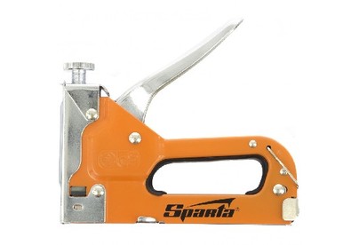 SPARTA Степлер мебельный регулируемый, со скобами 200 шт, тип скобы 53, 414 мм 42002
