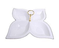 LORAINE Менажница керамика 30566